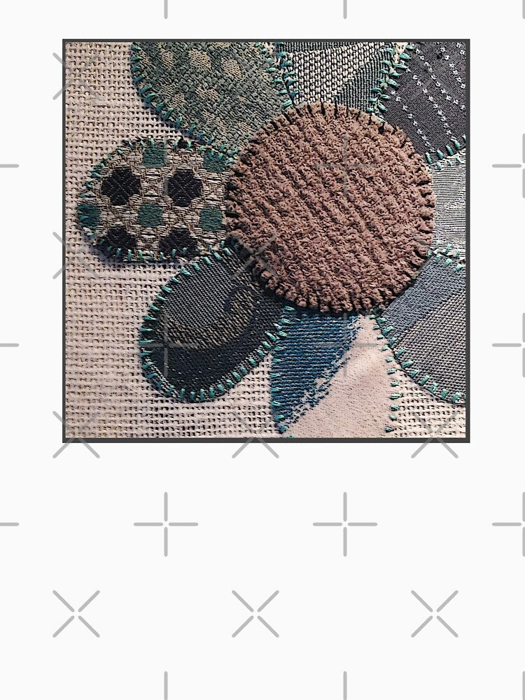 Excerpt from 3 Flowers #1-Blue Flower by ErinBrieArt Unisex