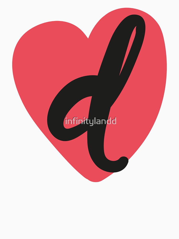 Valentine's Day Initial Shirt Svg, Heart SVG Png, Valentine PNG,Red Heart SVG,Custom Name Svg,Digital File for Sublimation Letter D by infinitylandd