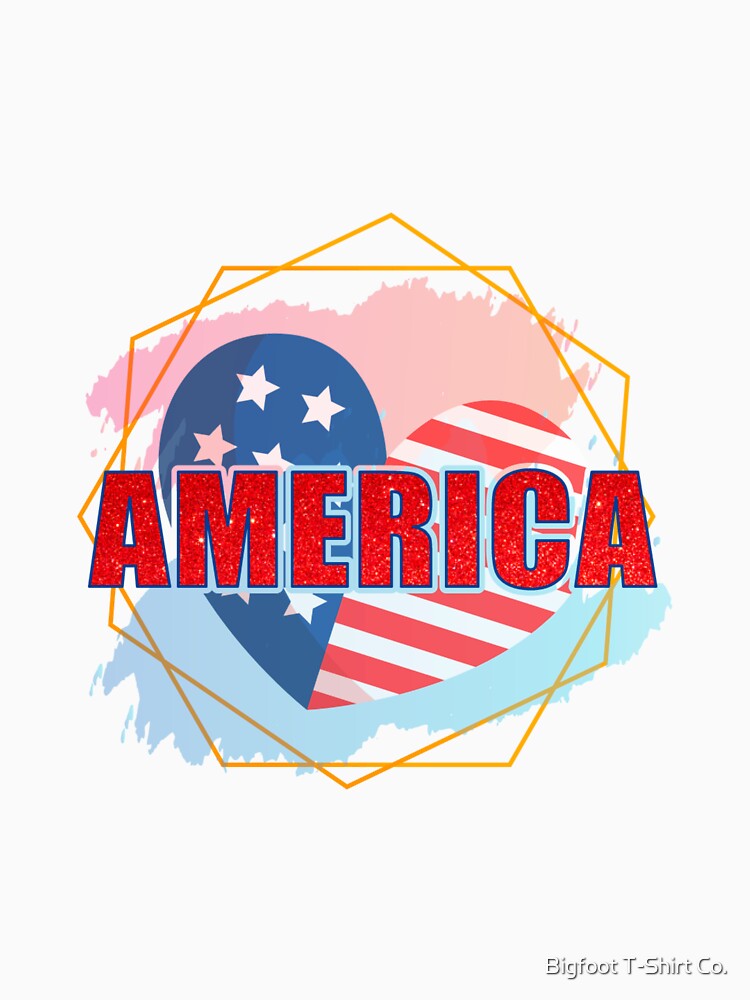 America Sublimation by Bigfoot T-Shirt Co.