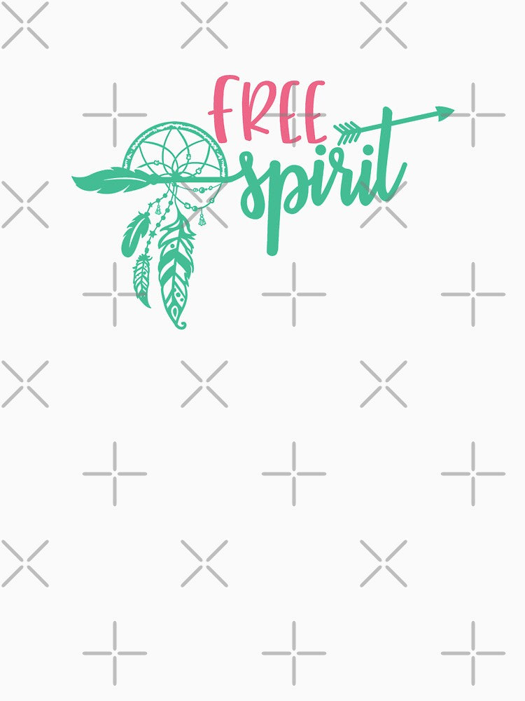 Free Spirit Hippie Boho Vibes Boho Chic by ThreadsNouveau Unisex