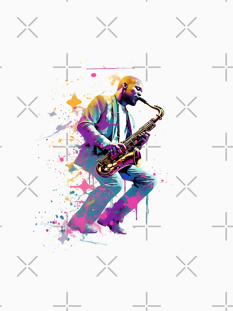 Fashion Singer in Vibrant Graffiti Art by NegarinFashions Unisex