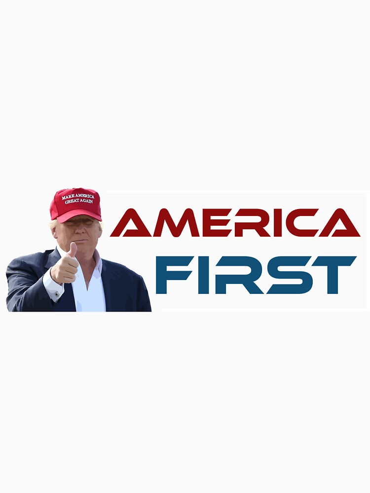 America First | President Donald Trump by AllStarMerch Unisex