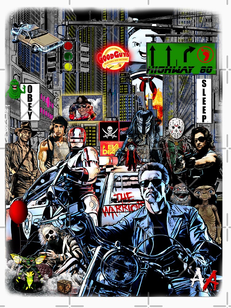 the 80s by American Artist Designs Unisex