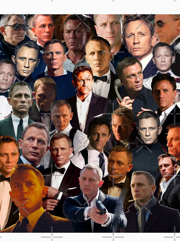 Daniel Craig Photo Collage by Jess Designs Unisex