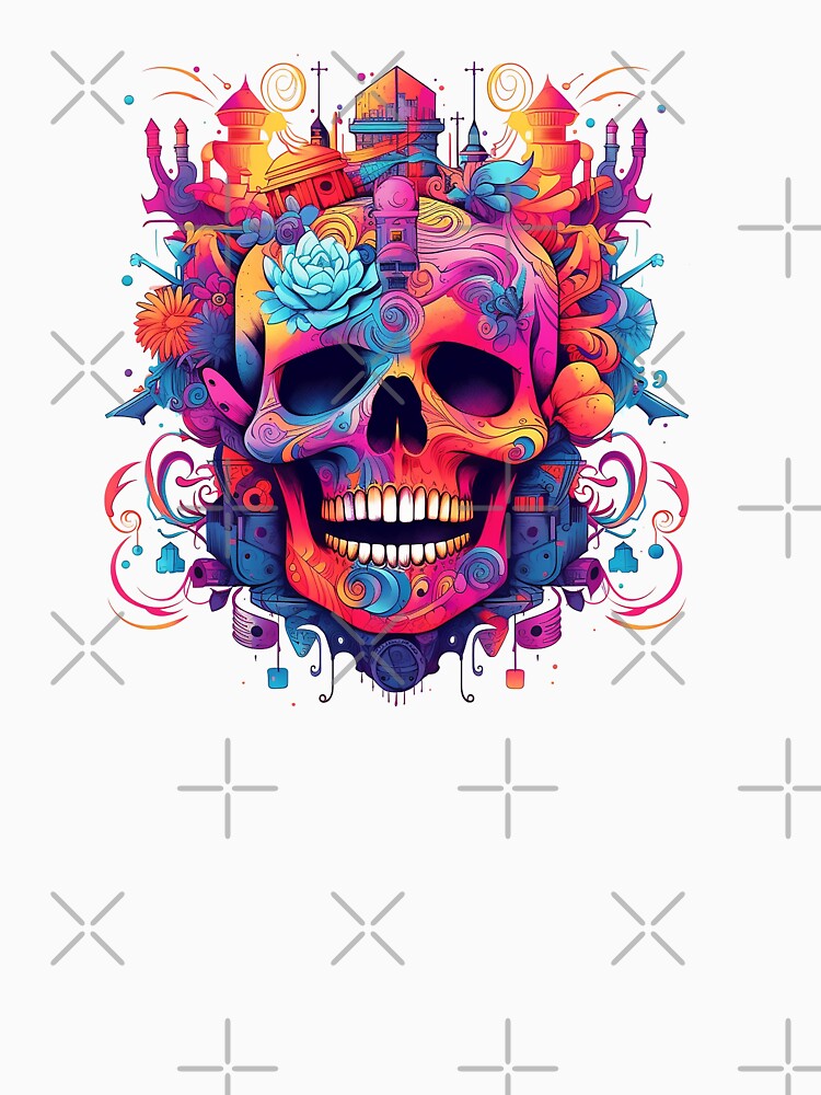 Abstract Skull Temple by CoutureCrypt