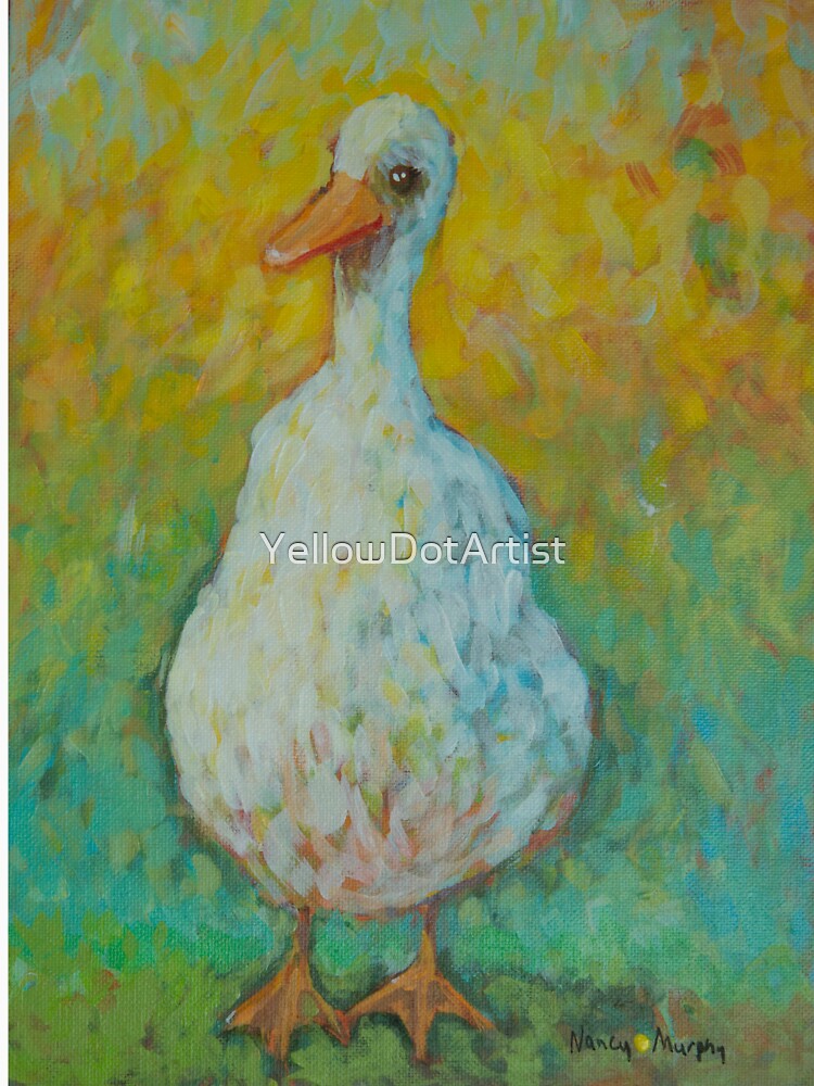 Quack the Duck Painting by YellowDotArtist