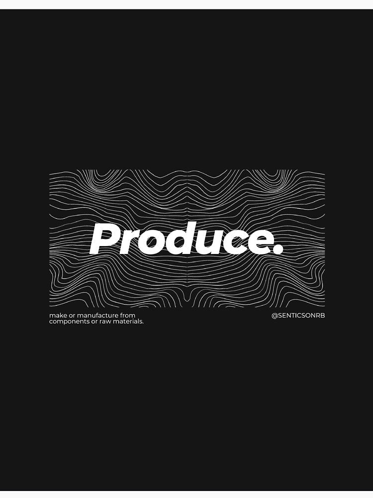 Produce Tech-Wear Aesthetic by Sentics Unisex