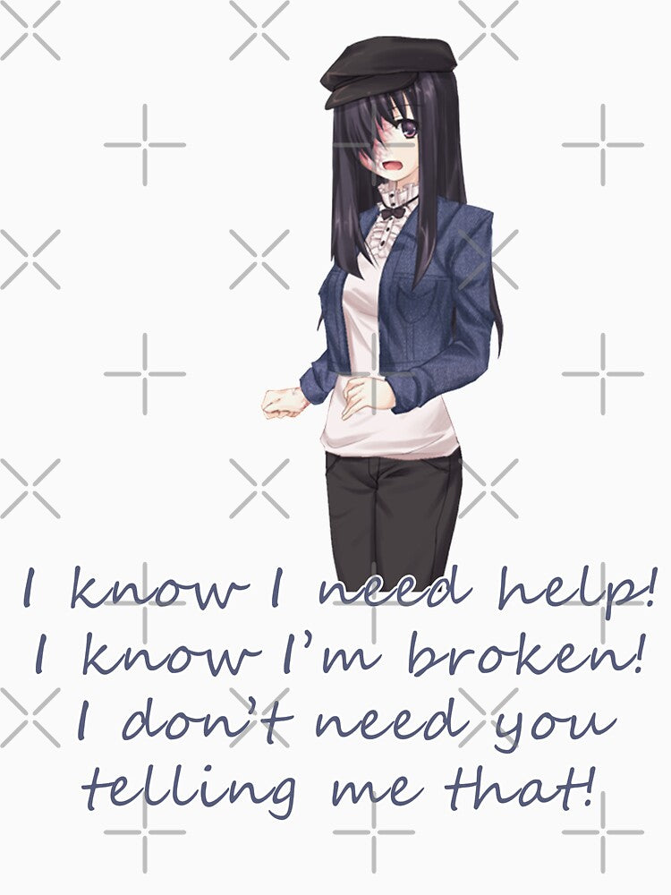 Hanako - Katawa Shoujo ( Quote ) by LoveLynx Unisex