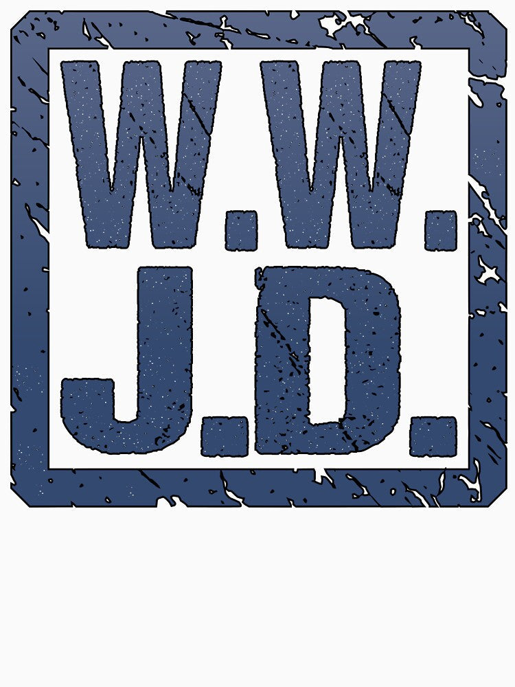 WWJD Grunge by BasedFaithMerch Unisex