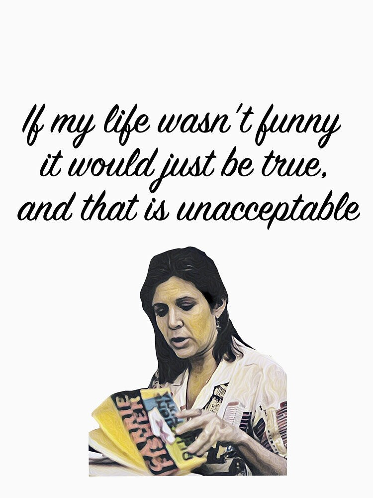 Carrie Fisher Funny Quote by tbarrett815 Unisex