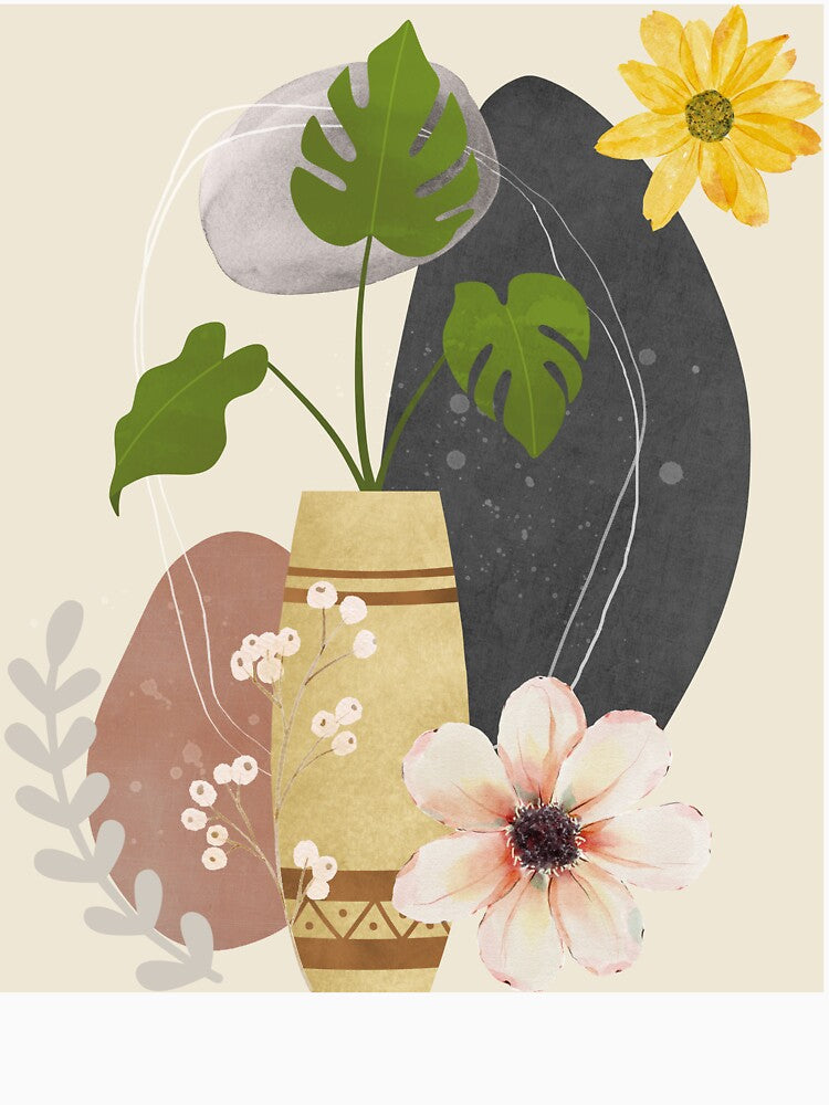 Boho Aesthetic Boho Plant by MarcelooArt Unisex