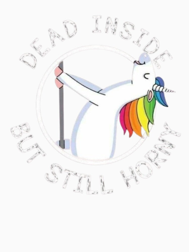 funny unicorn by CanvasRebel Unisex
