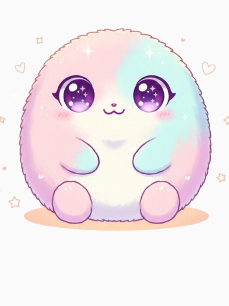 Cute Kawaii Pastel Chubby Character by Saurabh86 Unisex