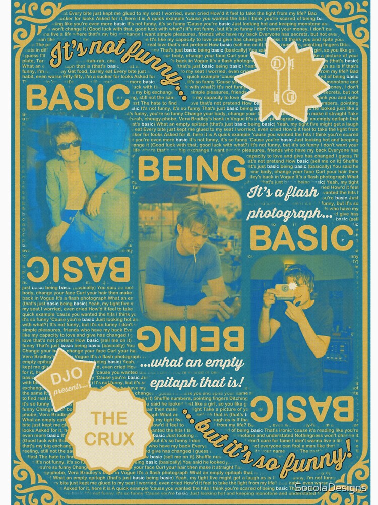 Basic Being Basic Djo by SocolaDesigns Unisex