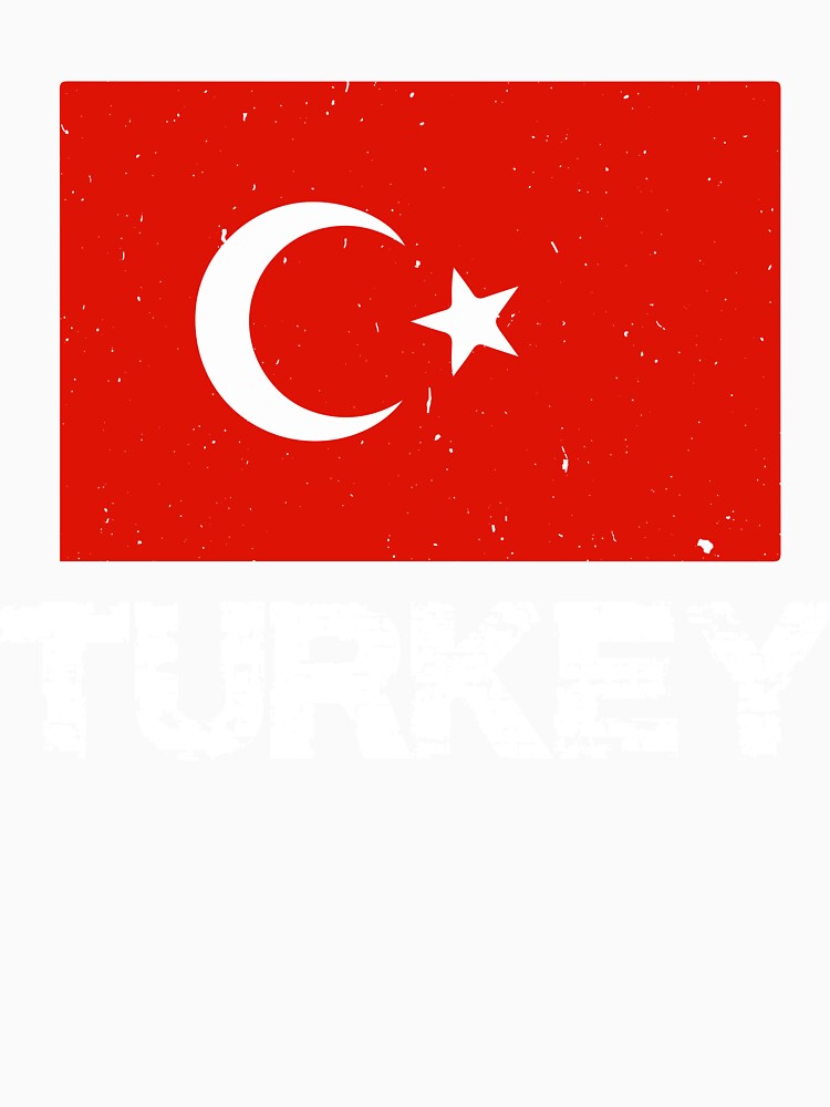 Turkey Flag for Men and Women by AllStarMerch Unisex