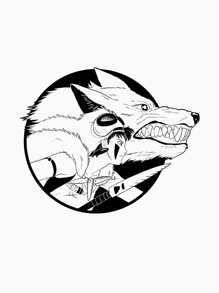 Princess Mononoke by PariiAb Unisex