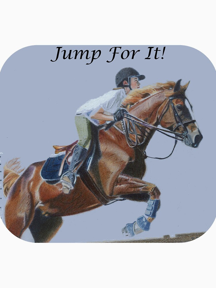 Jump For It! Horse by Patricia Barmatz Unisex
