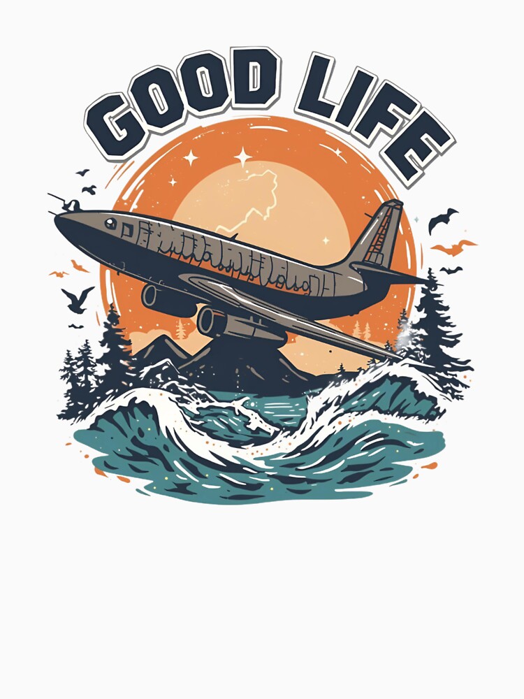 “Good Life – Minimal Positive Quote Lifestyle ” by rsuniquestyle Unisex