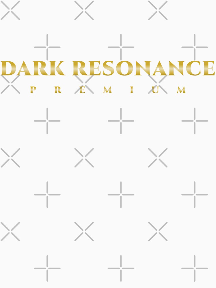 Dark Resonance Premium Brand logo Gold by darkresonance Unisex
