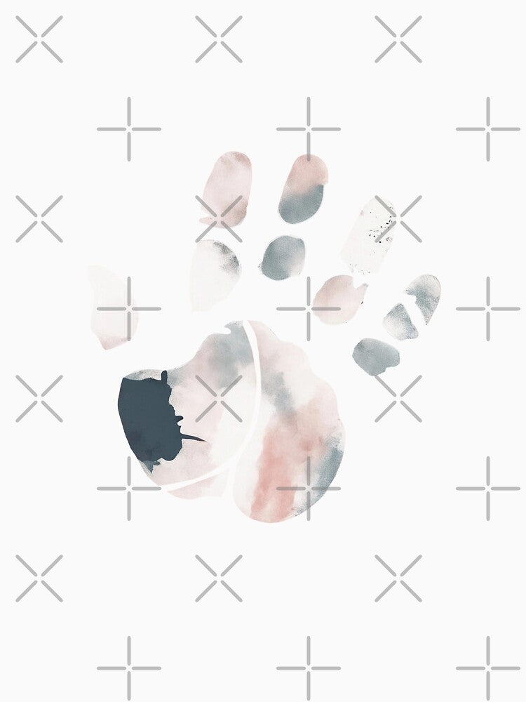 Grunge Handprint Design by DesignDrifts Unisex