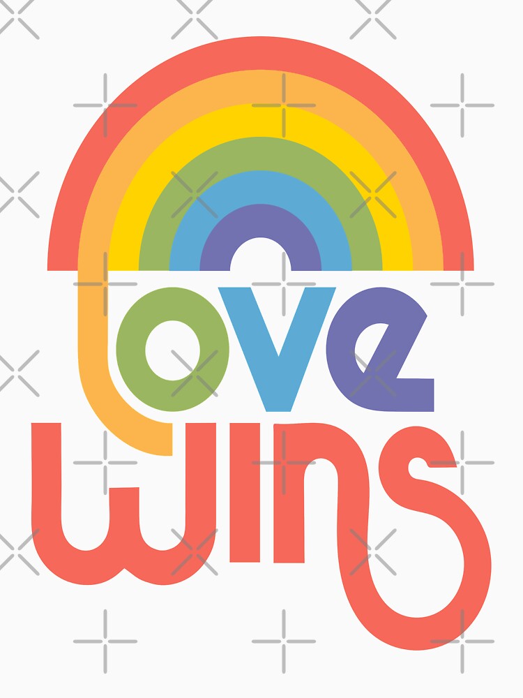 Love wins by artemprint Unisex