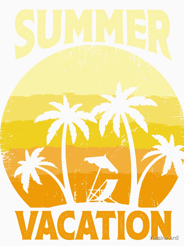 Summer Vacation by Yassine Ardi Unisex
