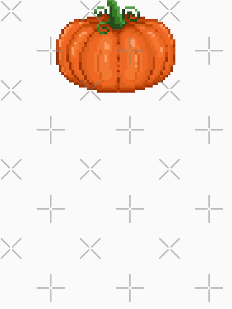 Pixel Art Pumpkin Halloween by TakoyakiTech Unisex