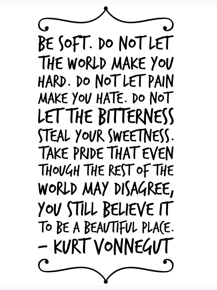 be soft by kpccrafty Unisex