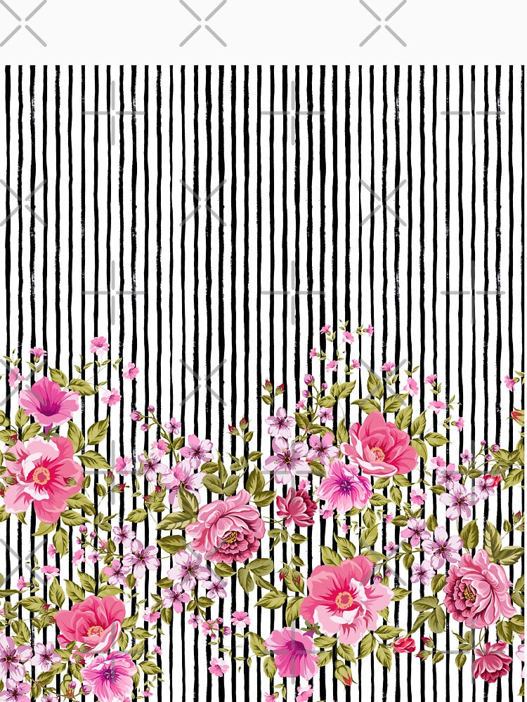 Plaid Flowers by Talip Memis Unisex
