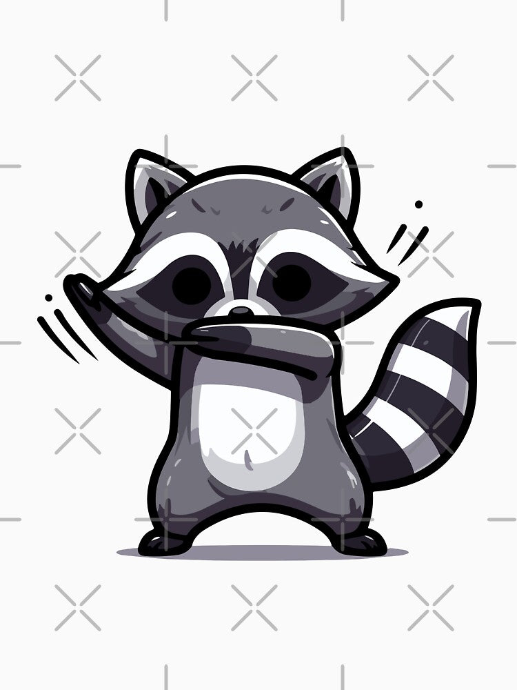 Raccoon Dabbing by Designowner
