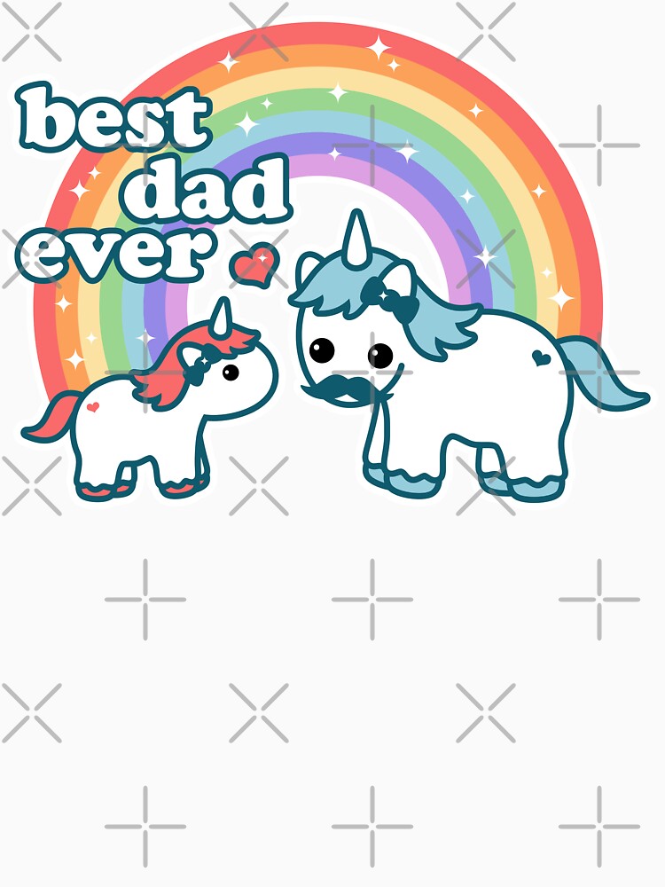 Best Unicorn Dad by sugarhai Unisex
