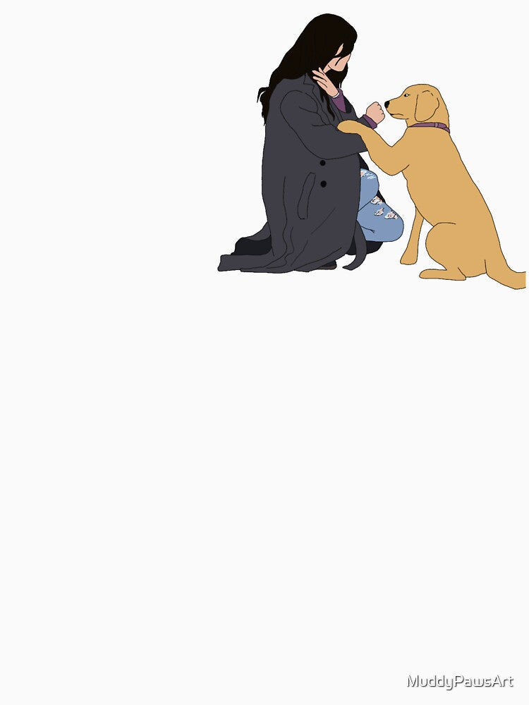 Kate Bishop and Lucky Minimalist by MuddyPawsArt Unisex
