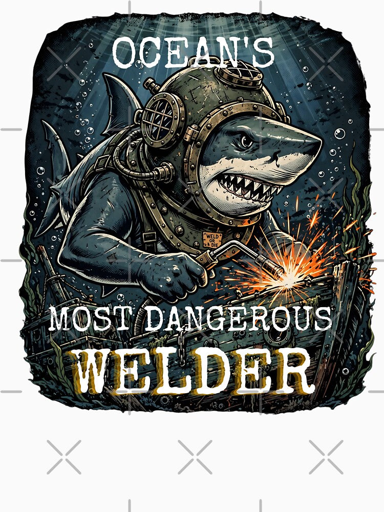 Ocean's Most Dangerous Welder | Shark Diver | Underwater Welding Art by Neurospicy Trolls