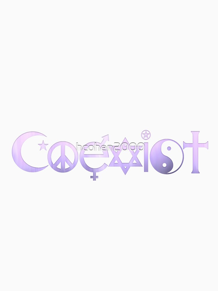 Coexist by hcohen2000 Unisex