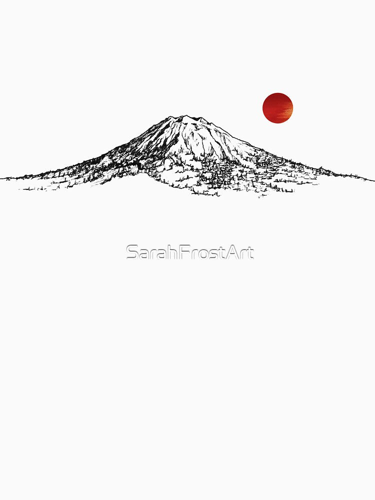 Mount Yotei by SarahFrostArt Unisex