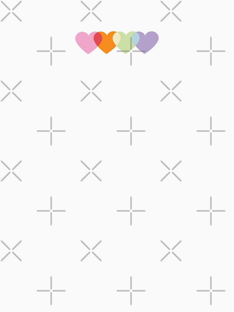Rainbow Hearts by Courtney Nicholls