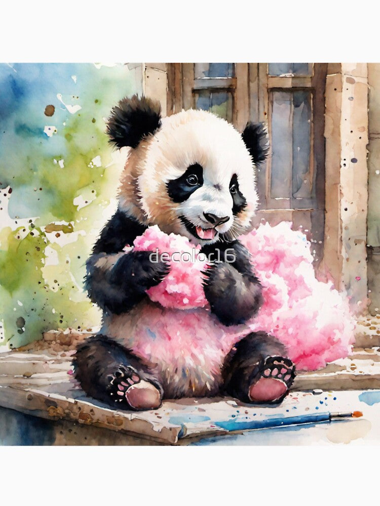Dulce Panda de Algodón by decolor16 Unisex