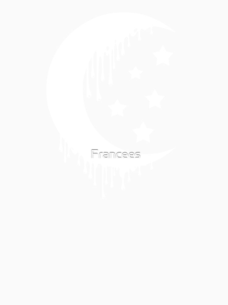 Melting moon with stars soft pastel by Fran Fryberg Unisex