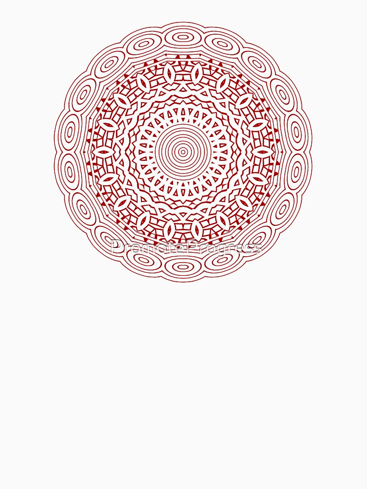 Circular Mandala Design by PromoteProgress Unisex