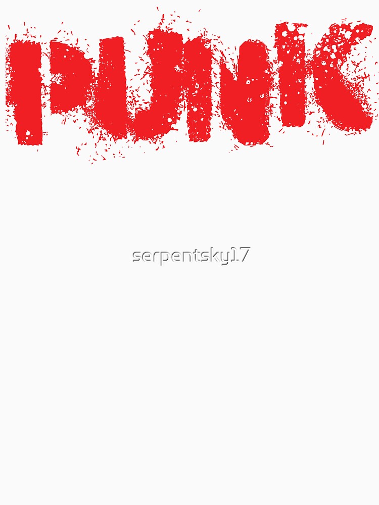 Punk - Spray Paint by SerpentSkyArts Unisex