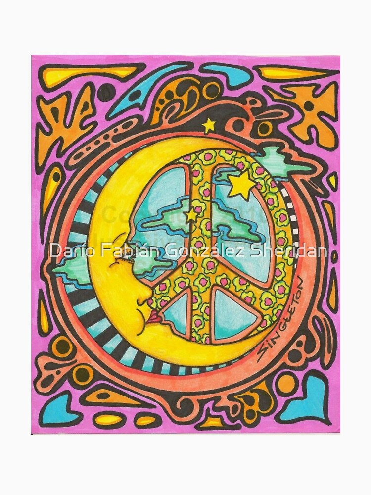 Hippie 4 by Darío Fabián González Sheridan Unisex