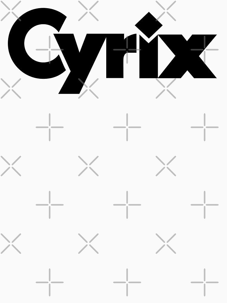 Cyrix Processors Logo by Gio Wonder Unisex