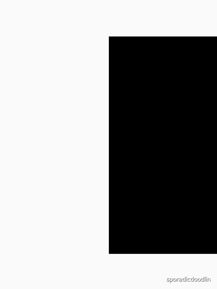Black and White by sporadicdoodlin Unisex