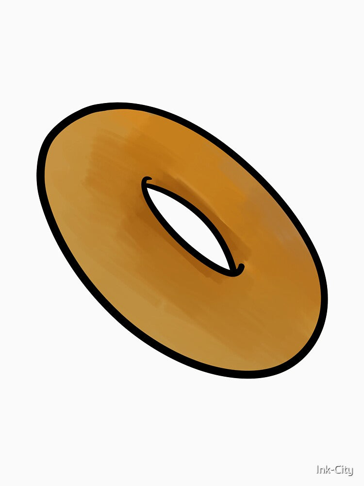 Plain Bagel by Ink-City Unisex