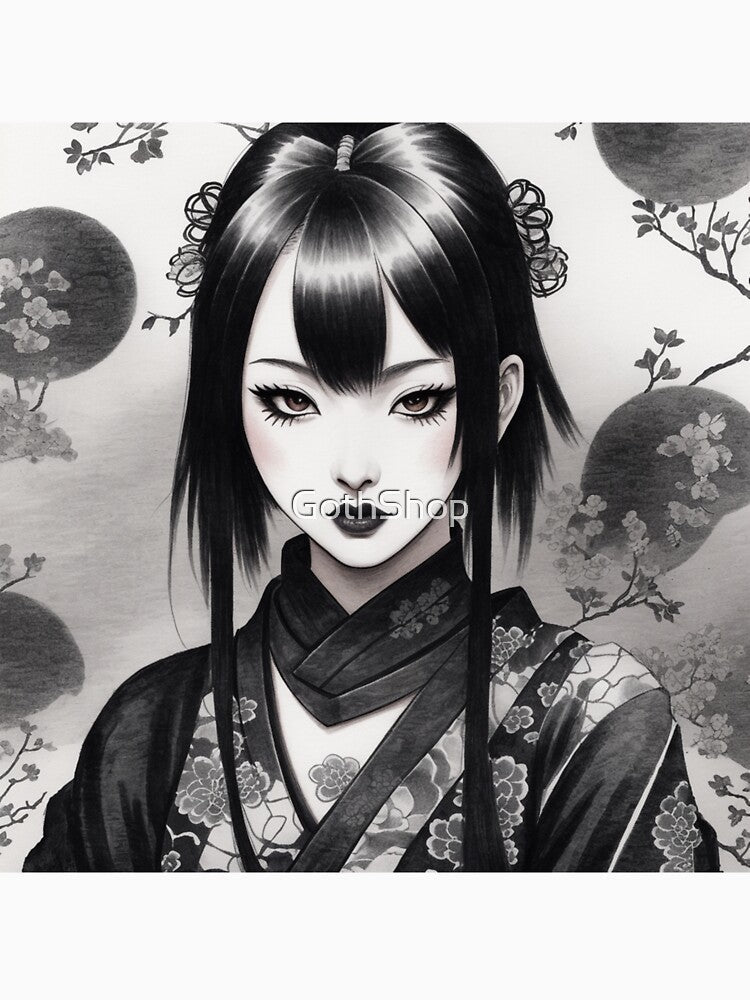Japanese Goth Girl 10 by GothShop Unisex