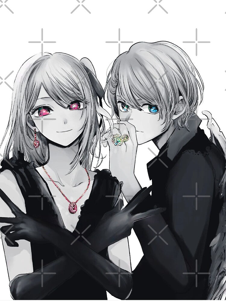 Oshi no ko ruby and aqua magazine cover CLEAN by gibbianne Unisex