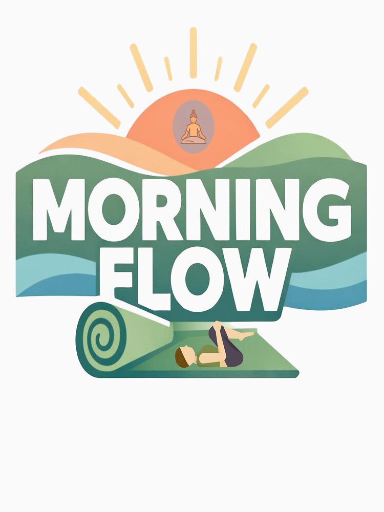 Morning Flow – Minimal Yoga Calm by RMTrendy Unisex