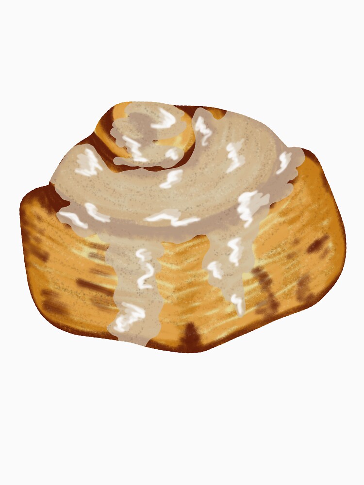 Cinnamon Roll // Soft Brush Pastries by DanielleFishIll Unisex