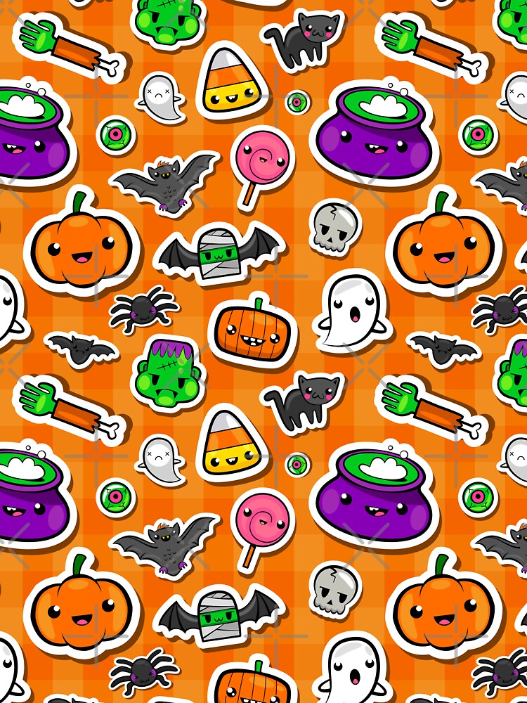 Cute Kawaii Halloween Pattern by TamGustam Unisex