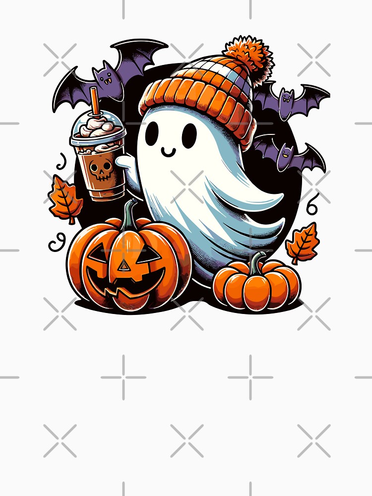 Cute ghost by MangaCortaTees Unisex